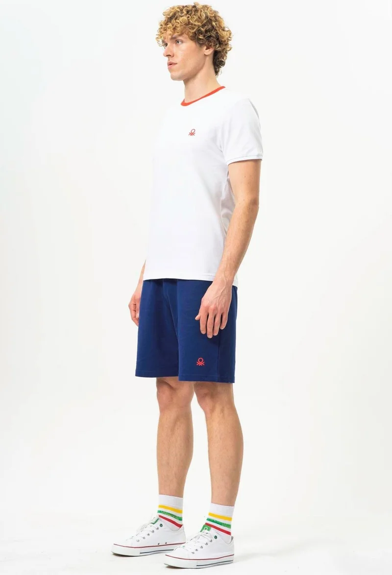 بينيتون BNT-M20461-23Y Men's T-Shirt
