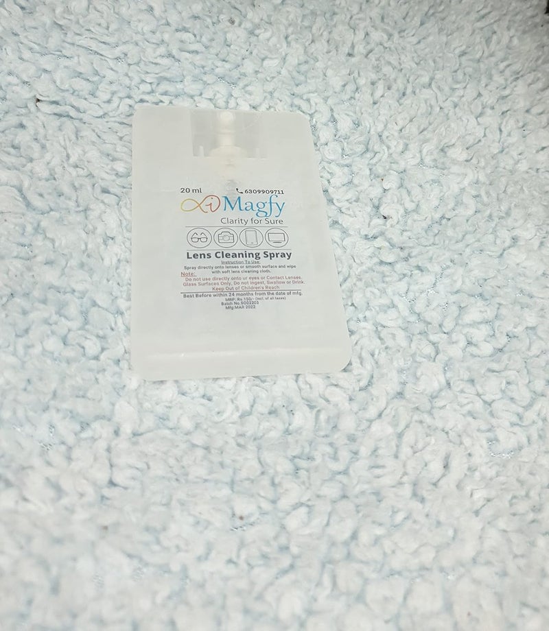 iMagfy Lens Cleaning Spray 3 Pack (20ml Each) with Free Microfiber Cloths & Mini Screwdriver Keychain | Safe Cleaner for Eyeglasses, Screens, Camera Lens, Laptop, Mobiles - Image 3