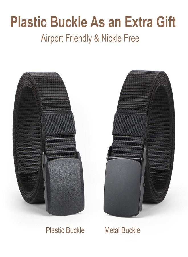 سوزدي حزام تكتيكي رجالي من SUOSDEY، حزام عسكري من النايلون، مشبك معدني متين، 1.5 بوصة - Image 4