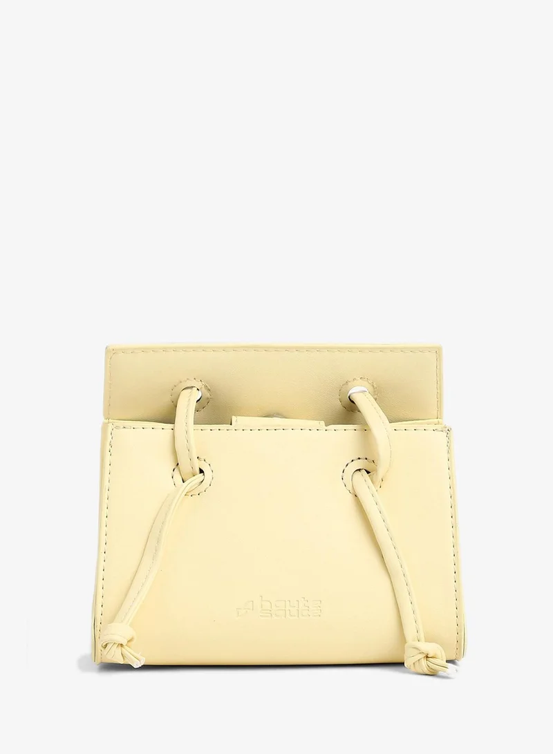 Haute Sauce  Structured Knotted Handle Bag for Women | Best Price UAE