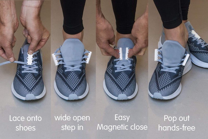 Zubits Magnetic No Tie Shoe Closures for Adults, Kids, and Seniors (2 In Pack) - Image 3