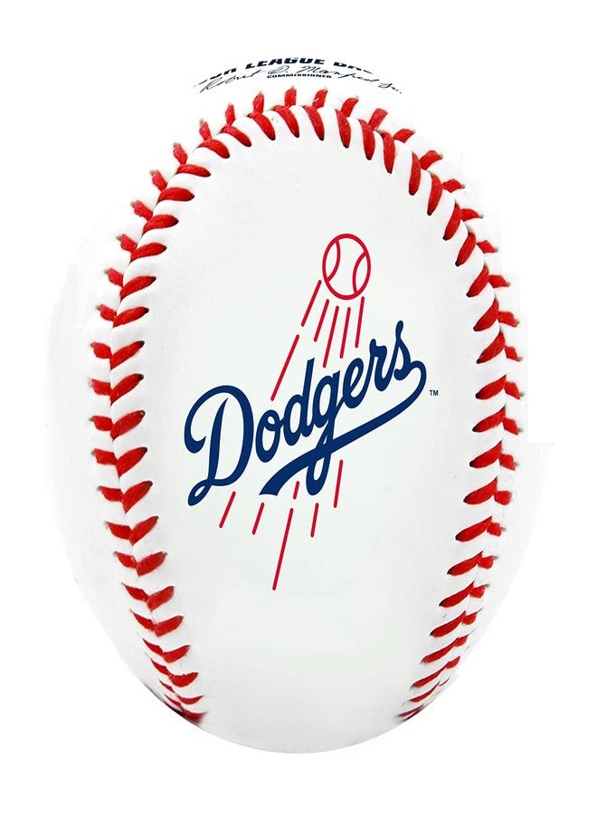 Rawlings MLB Los Angeles Dodgers Team Logo Baseball, White, 1 - Image 2
