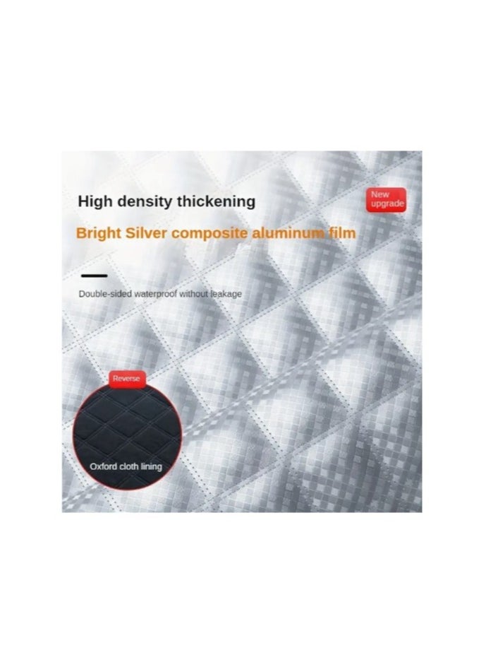 Smart Innovation - Protect Your Car From All Weather Conditions With This Sun Shade Windshield Snow Cover, Waterproof, UV Heat proof & Snow Resistant 57.5x46.5 Inches - Image 1