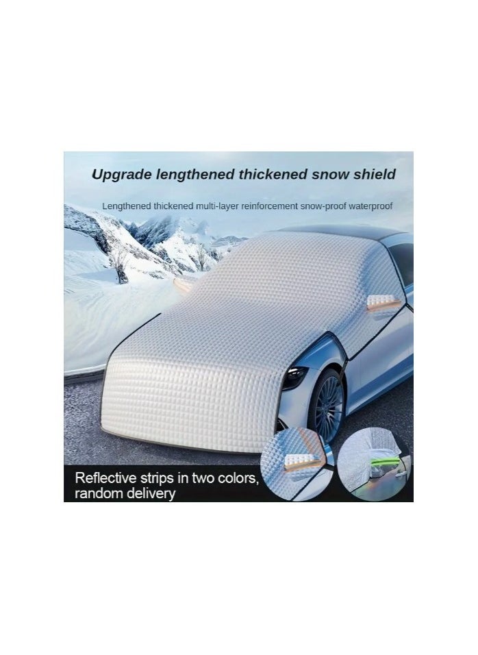Smart Innovation - Protect Your Car From All Weather Conditions With This Sun Shade Windshield Snow Cover, Waterproof, UV Heat proof & Snow Resistant 57.5x46.5 Inches - Image 1