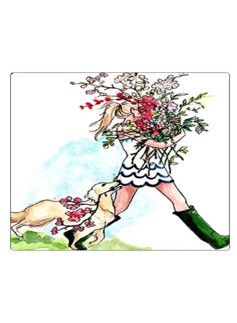 RKN Printed Anti-Slip Gaming Mouse Pad Multicolour