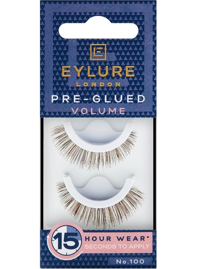 EYLURE رموش صناعية مسبقة اللصق، حجم 100 - Image 1