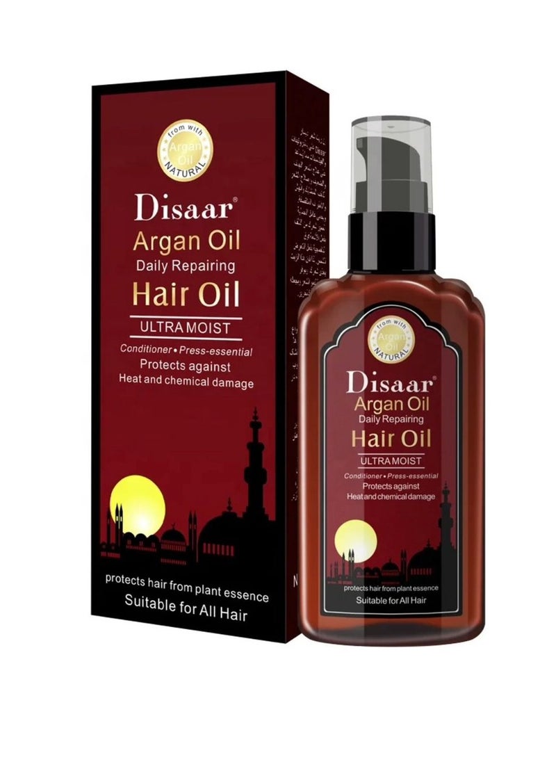 Disaar - Daily hair care oil repair hair damage keratin argan 120ml - Image 1