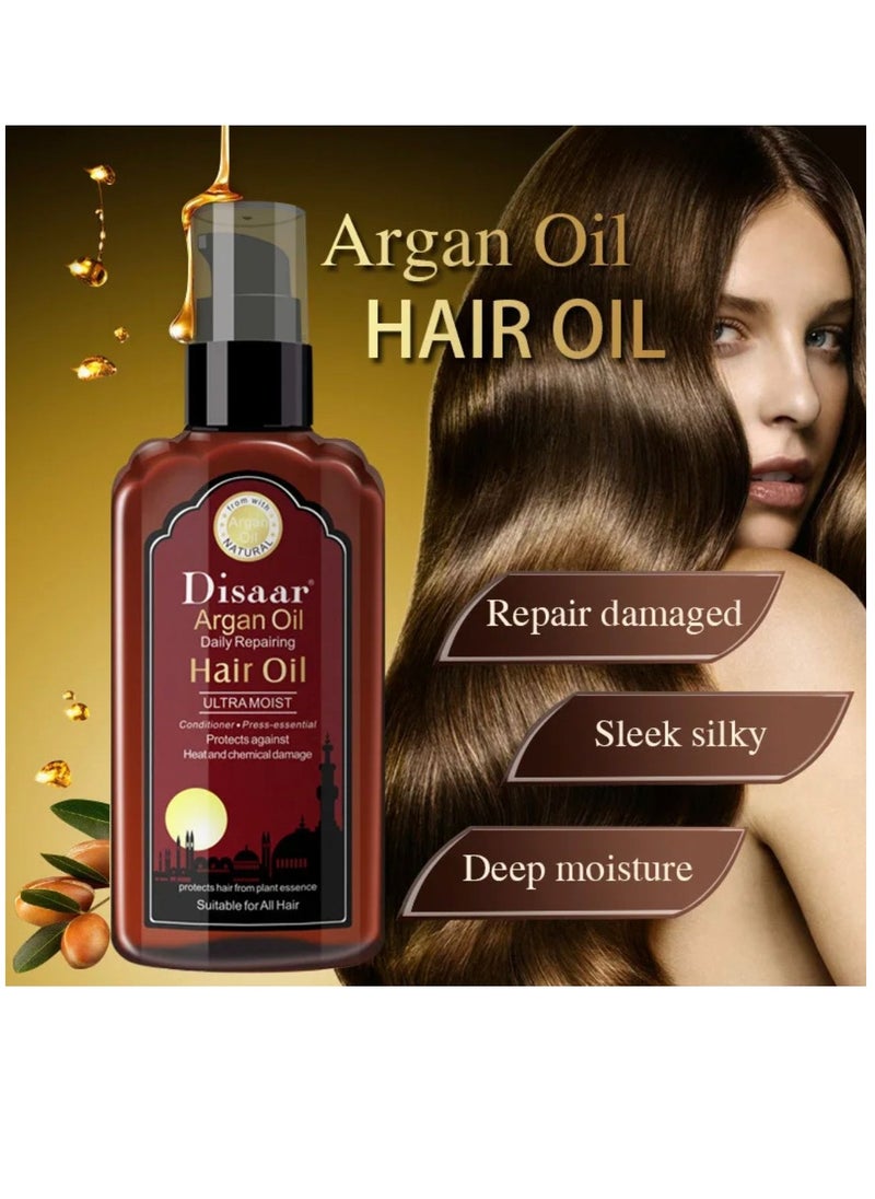 Disaar - Daily hair care oil repair hair damage keratin argan 120ml - Image 1