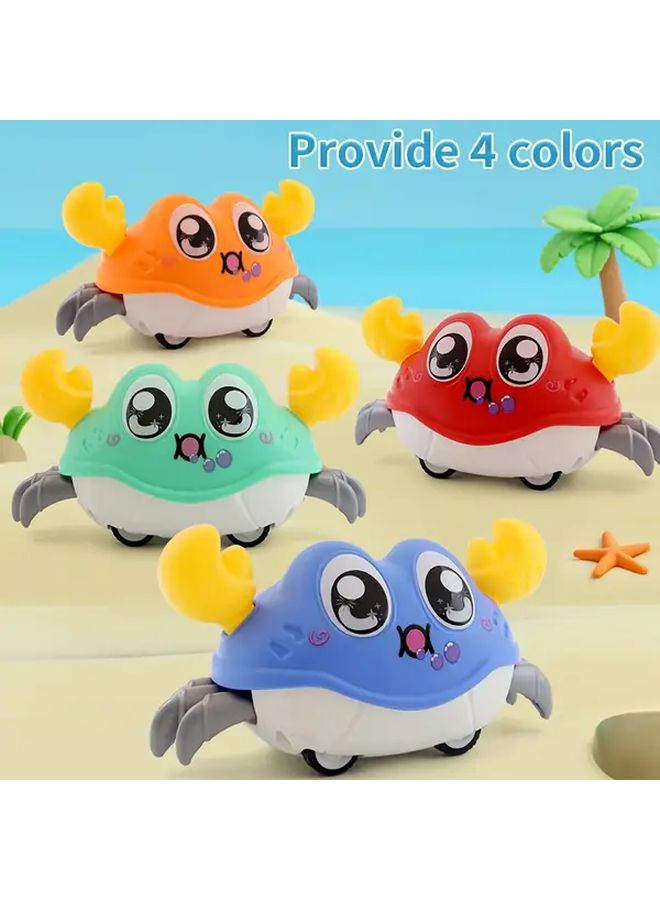 Green Crab Pull Back Toy Car No Batteries Kids Indoor Outdoor Play Gift - Image 4