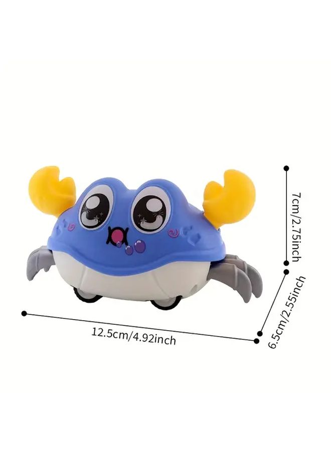 Green Crab Pull Back Toy Car No Batteries Kids Indoor Outdoor Play Gift - Image 2