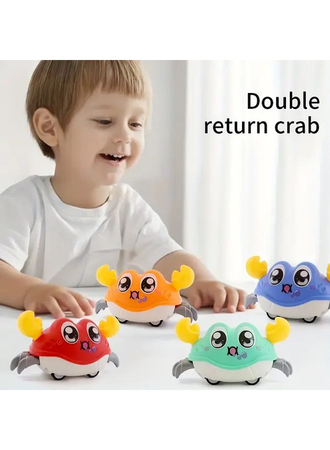 Green Crab Pull Back Toy Car No Batteries Kids Indoor Outdoor Play Gift - Image 5