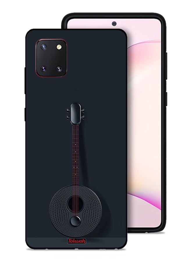 Tolwak غطاء حماية لجهاز سامسونج جالاكسي نوت 10 لايت - جيتار - Image 1