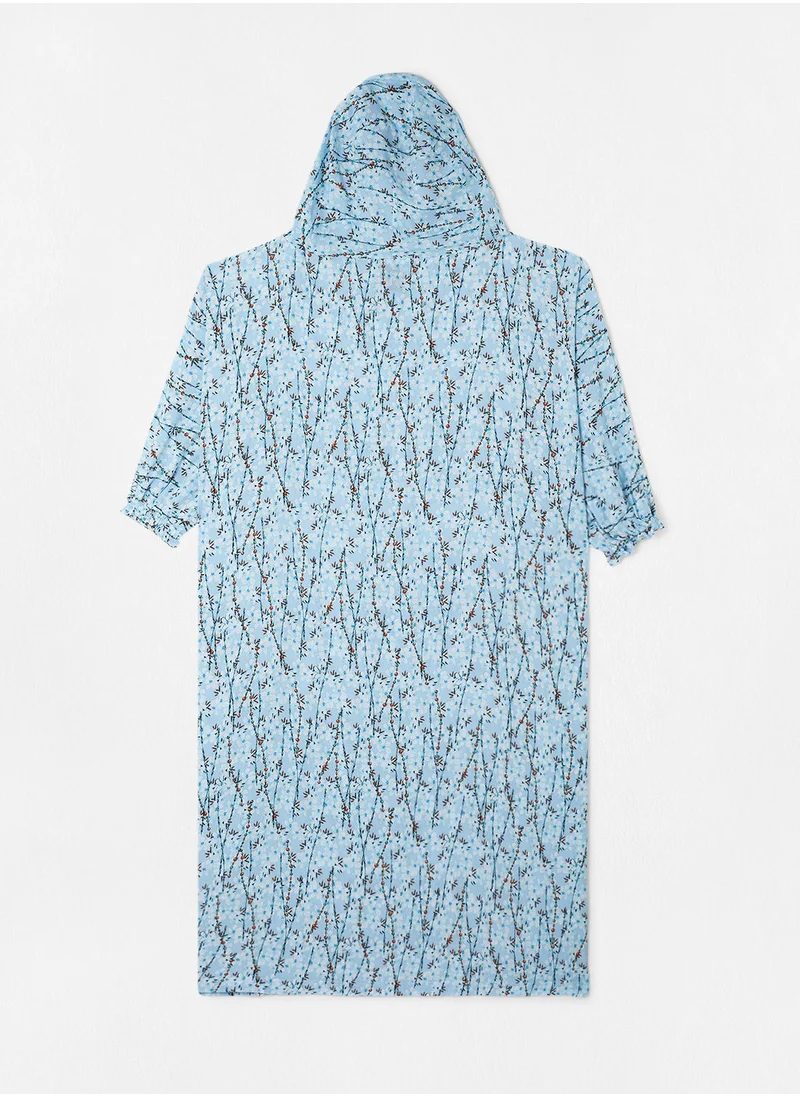 Hayat Praying Dress With Attached Veil