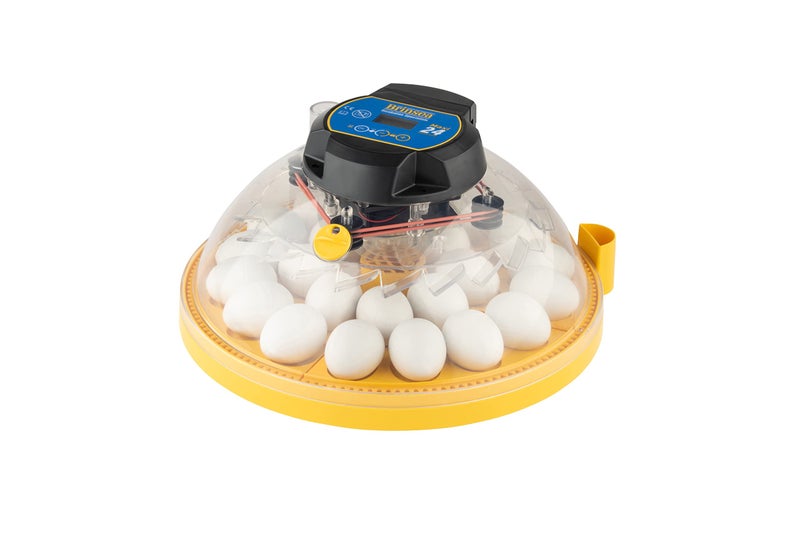 Brinsea Maxi 24 Advance Egg Incubator with Automatic Egg Turning and Temperature Control for Hatching 24 Chicken, Duck, or Other Eggs,- Optimal Flexibility with Mix & Match Sizes - Image 1