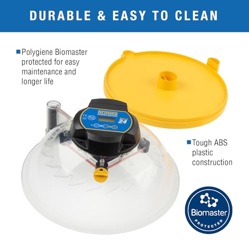 Brinsea Maxi 24 Advance Egg Incubator with Automatic Egg Turning and Temperature Control for Hatching 24 Chicken, Duck, or Other Eggs,- Optimal Flexibility with Mix & Match Sizes - Image 5