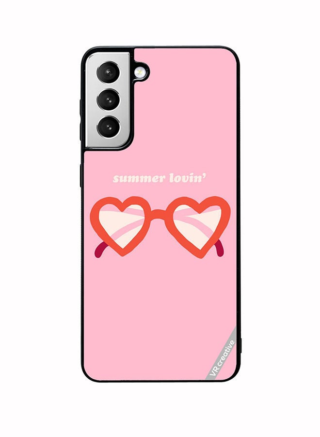 VR CREATIVE Protective Case Cover For Samsung Galaxy S22 Plus 5G Summer Lovin Design Multicolour - Image 1