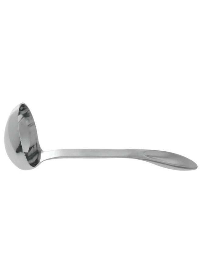 HUBERT 4 Oz Short-Handle Ladle Stainless Steel - 9 1/2"L