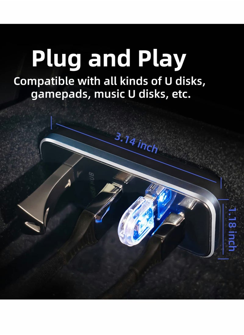 Generic - USB Hub for Tesla Model 3 and Model Y, Charging and Data Transfer Docking Station - Image 1