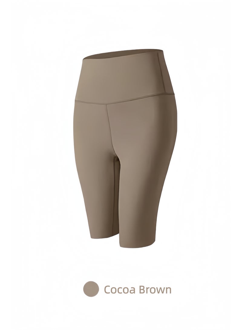 Women's High Waist 5 Inch Yoga Biker Shorts - Image 2