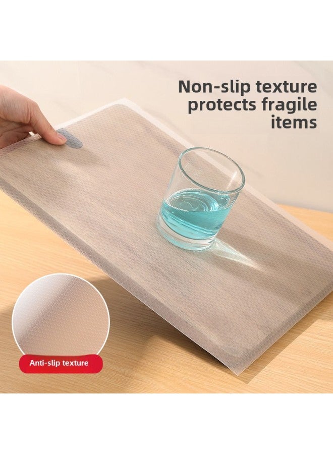 Cabinet Drawer Mildew-proof Moisture-proof Pad Paper Kitchen Oil-proof Waterproof Pad Wardrobe Shoe Cabinet Antibacterial Dust-proof Non-slip Pad Adhesion-free-Color:Thickened Dot Pattern-Specifications:0.45* 3m