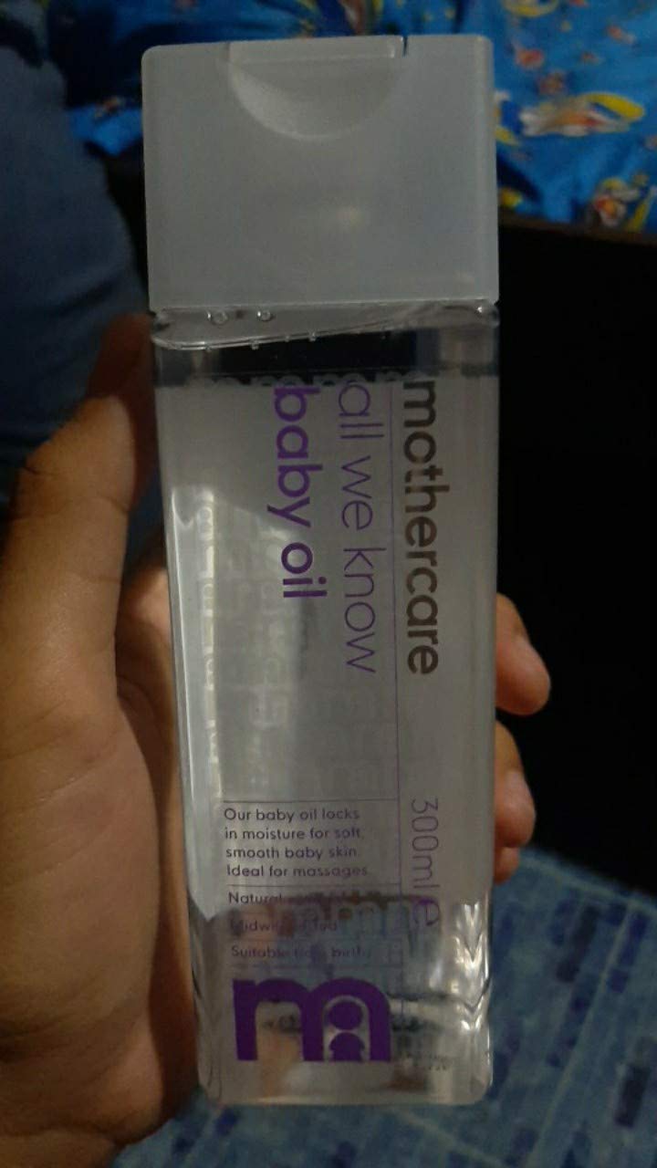 Mothercare All We Know Baby Oil - Pack of 1, 300mL - Image 3