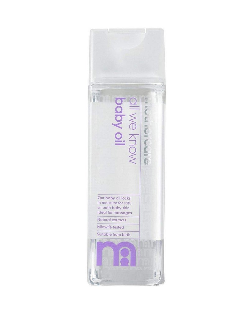 Mothercare All We Know Baby Oil - Pack of 1, 300mL - Image 1