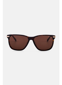 GANT Men GA0000552E55 Square Sunglasses, Brown  - Image 1