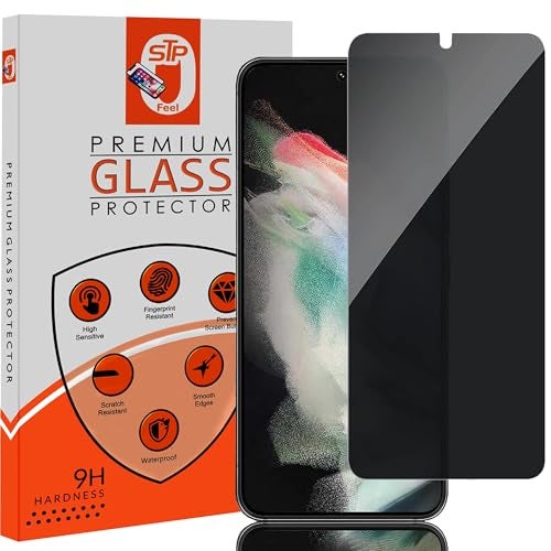 STP FEEL® Premium Grade Privacy Tempered Glass Screen Protector Guard Compatible For Oneplus Nord CE 3 lite/Realme N55 / C55 (6.72 Inch, Pack of 1) Full Edge to Edge Coverage Anti-Spy - Image 1