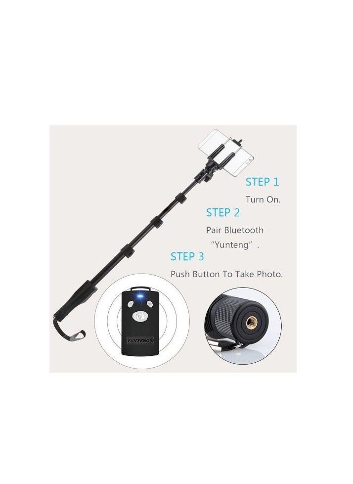 Yunteng 1288 Multifunction Flexible Mini Extendable Hand Held Dslr Camera Smartphone Monopod Selfie  - Image 2