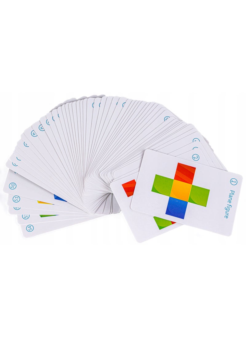 BLOCKS BLOCK SET CARDS PUZZLE GAME