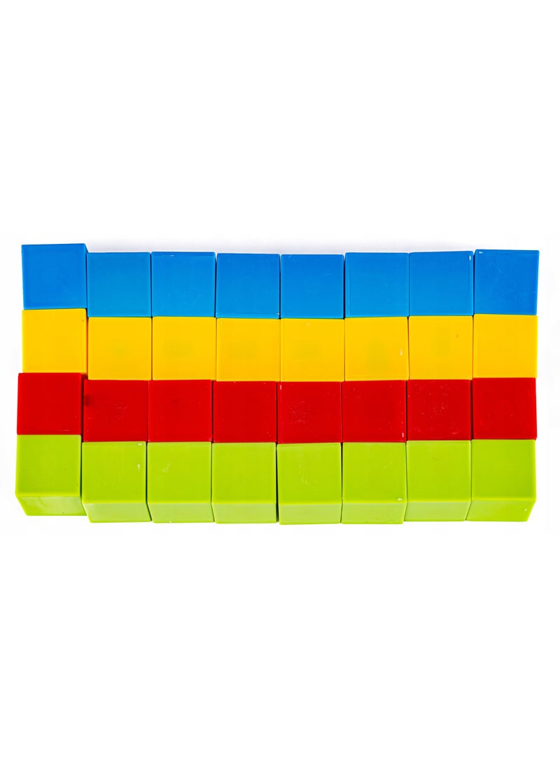 BLOCKS BLOCK SET CARDS PUZZLE GAME