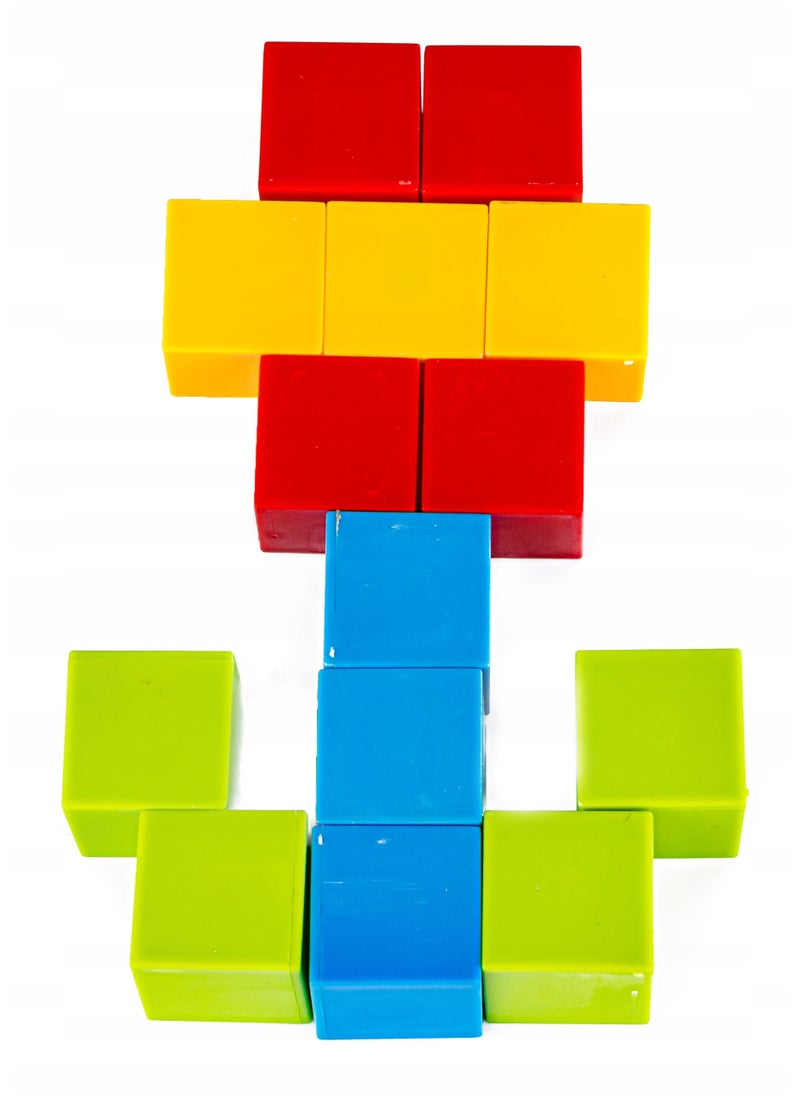 BLOCKS BLOCK SET CARDS PUZZLE GAME