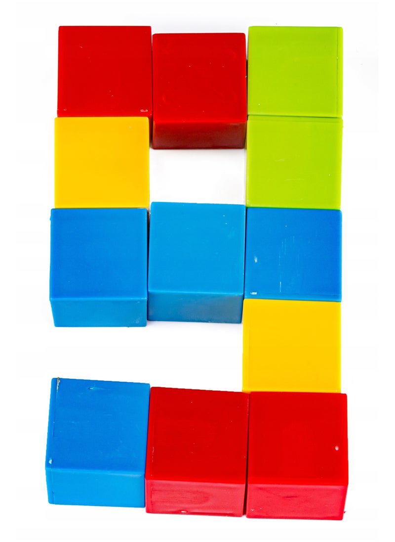 BLOCKS BLOCK SET CARDS PUZZLE GAME