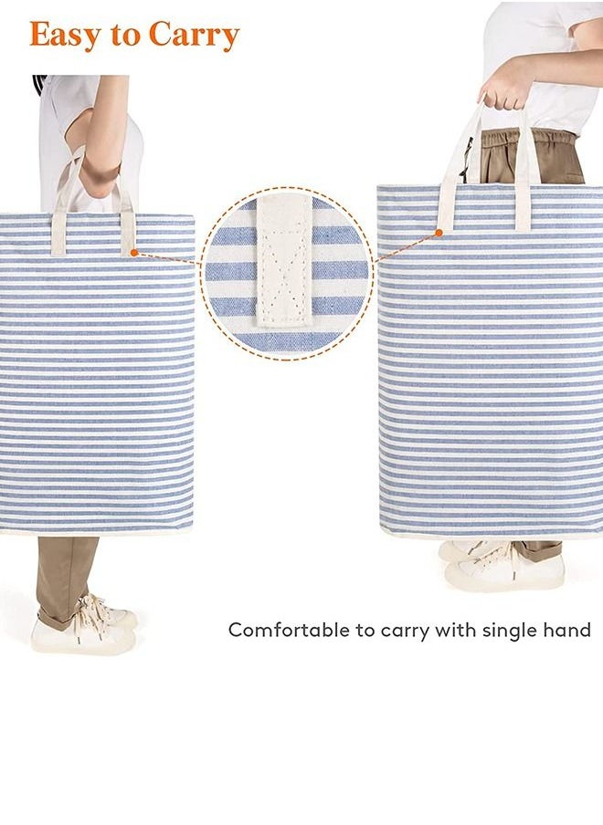 Collapsible Laundry Hamper with Waterproof Coated Interior