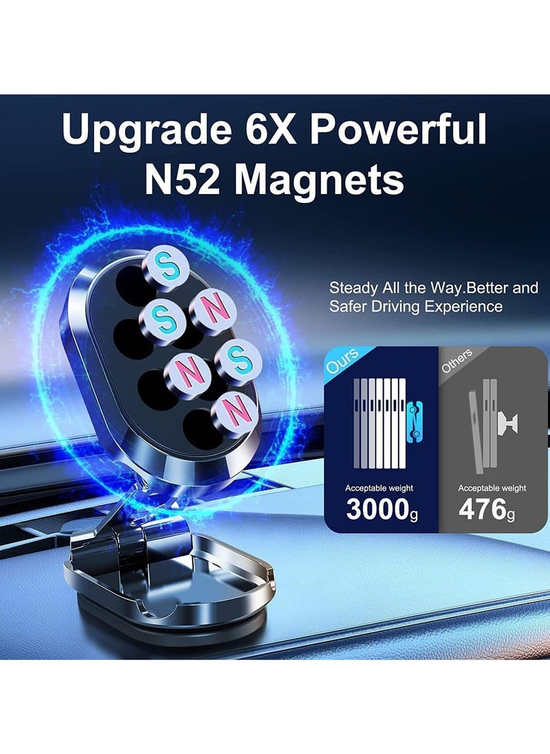 Generic Magnetic Phone Car Mount Holder Compatible With All Phones  - Image 4