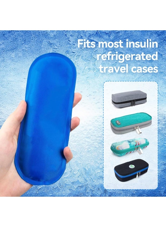 KISSUN 4 Pack Medical Ice Pack TSA Approved | Travel Ice Bag Insulin Cooler Case for Medications Refrigerated - Image 5