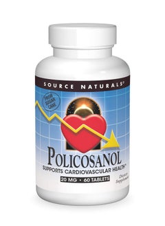 Source Naturals Policosanol 20 Mg Tablet 60 Count  - Image 1