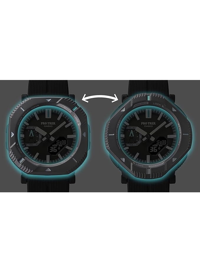 Casio Pro Trek Outdoor Men's Watch Bluetooth Anthracite PRJ-B001-1DR - Image 3