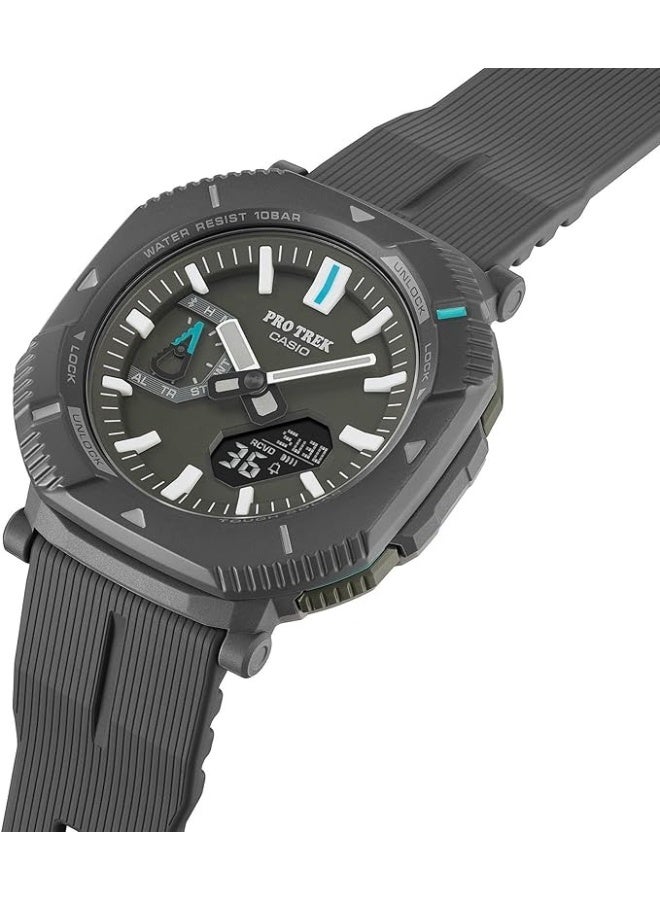 Casio Pro Trek Outdoor Men's Watch Bluetooth Anthracite PRJ-B001-1DR - Image 2