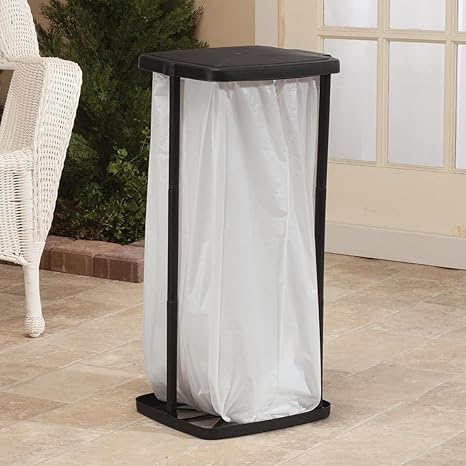 Cyrox Cyrox Folding Garbage Cans Portable Expandable Trash Bag Holder Space Saving Outdoor Waste Bin Camping Accessories for Indoor OutdoorKitchen Home Use Picnic 1Pcs  - Image 5