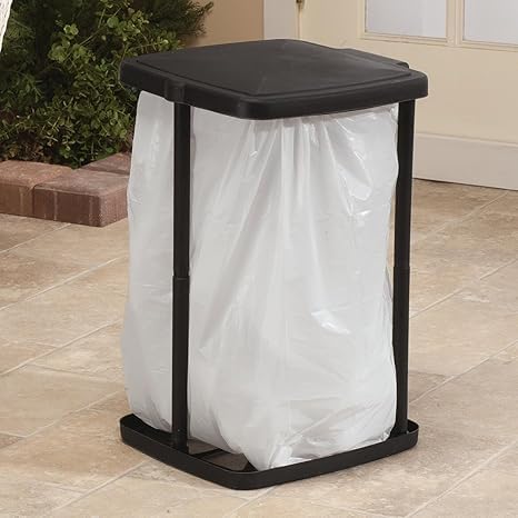 Cyrox Cyrox Folding Garbage Cans Portable Expandable Trash Bag Holder Space Saving Outdoor Waste Bin Camping Accessories for Indoor OutdoorKitchen Home Use Picnic 1Pcs  - Image 4