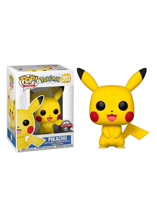 Funko - Pop Games: Pokemon S1 Pikachu Exc - Image 1