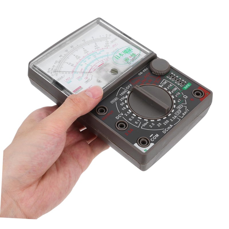 Analog Multimeter Manual Range Control Voltage Resistance Measurement Electrical Tester Portable - Image 5