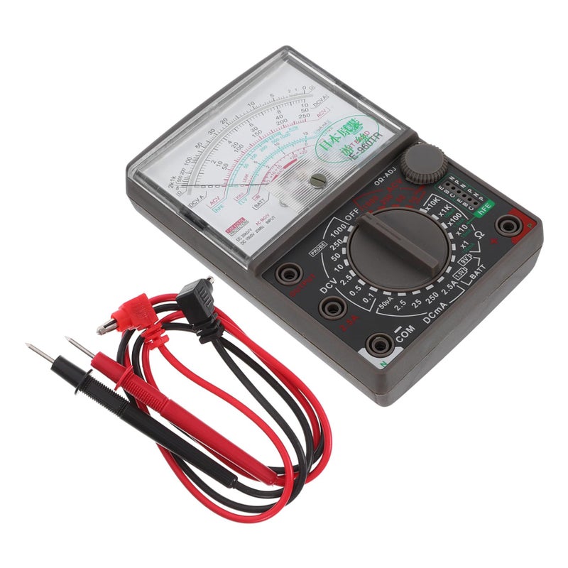 Analog Multimeter Manual Range Control Voltage Resistance Measurement Electrical Tester Portable - Image 2