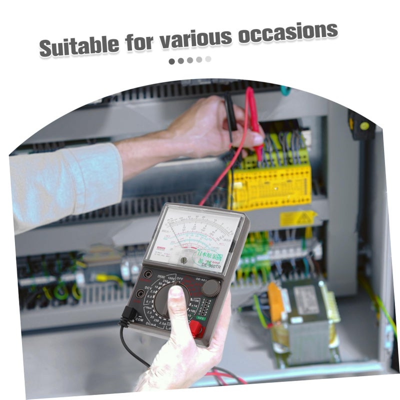 Analog Multimeter Manual Range Control Voltage Resistance Measurement Electrical Tester Portable - Image 4