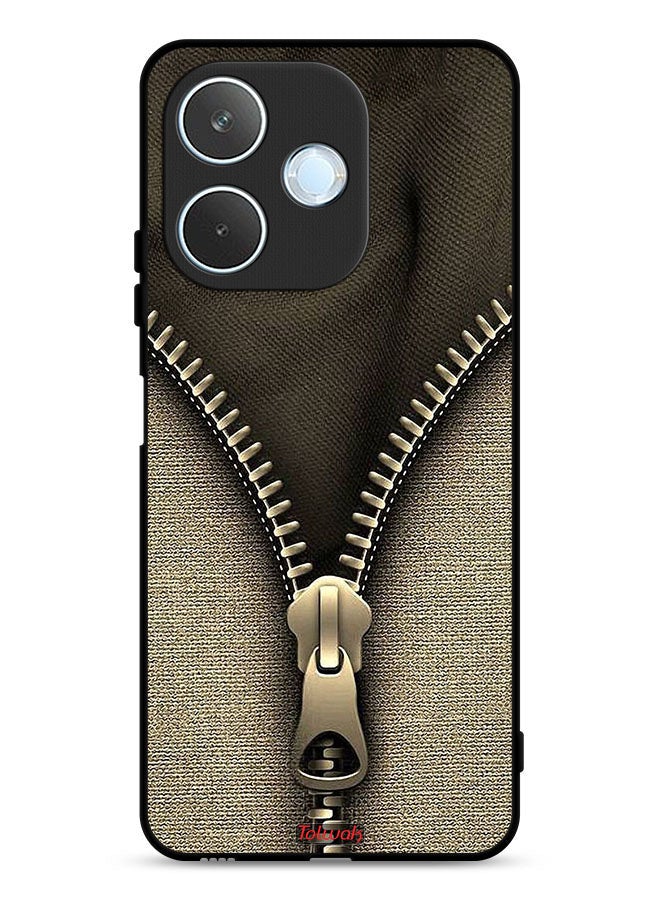 Tolwak Oppo A5 Pro Protective Case Cover Zip Pattern - Image 1