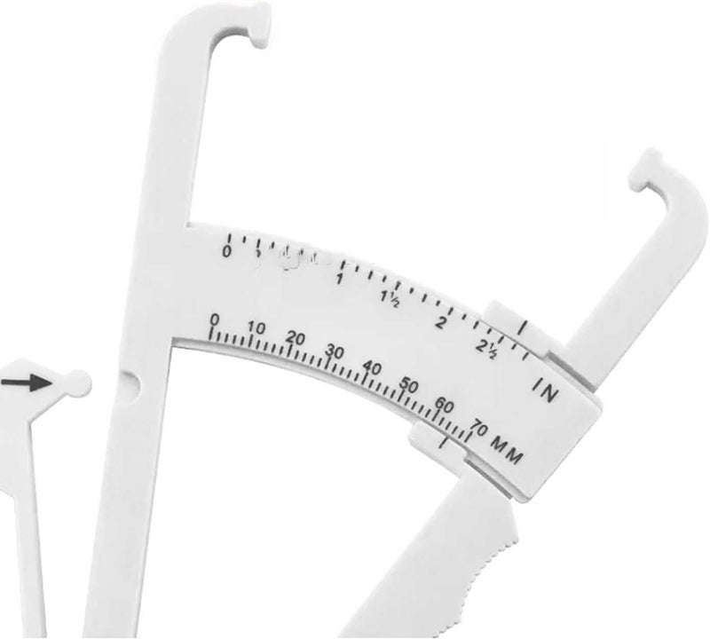 Body Fat Caliper - Handheld BMI Measurement Device - Skinfold Caliper for Men and Women - - - Image 1