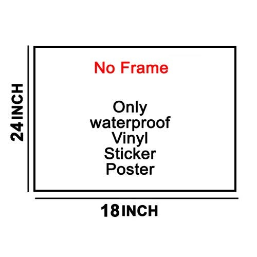 British Terminal British Terminal Yoga Position with The Symbols of Seven Chakras Waterproof Vinyl Sticker Poster 24X18 inches btcan21662 - Image 5