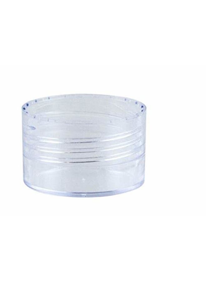 Oottati Clear Empty Plastic Round Deodorant Containers,Round Shape Bottom Filling Stick Deodorant Container Twist Up Stick Tube (C) - Image 4