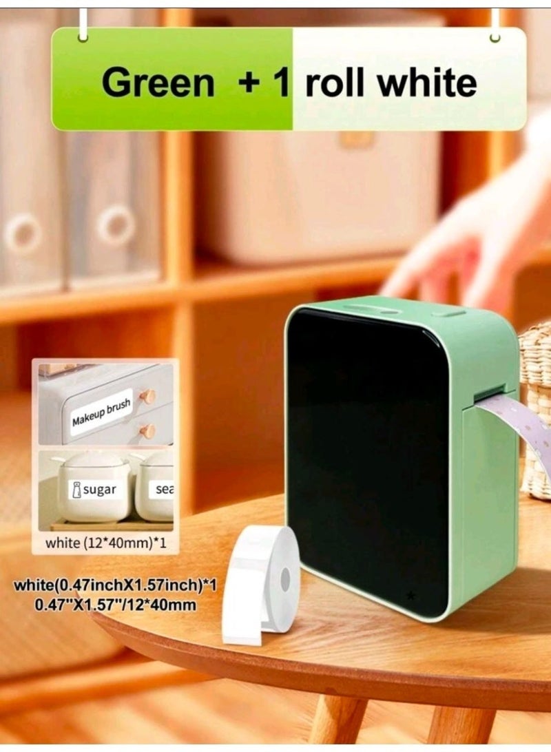 ماركليف Marklife P15 Mini Label Printer, Wireless Thermal Portable Label Printer, Self-Adhesive Name Tag Maker, Suitable For Home, School, Kitchen And Office Labeling, Compatible With IOS And Android Systems - Image 2